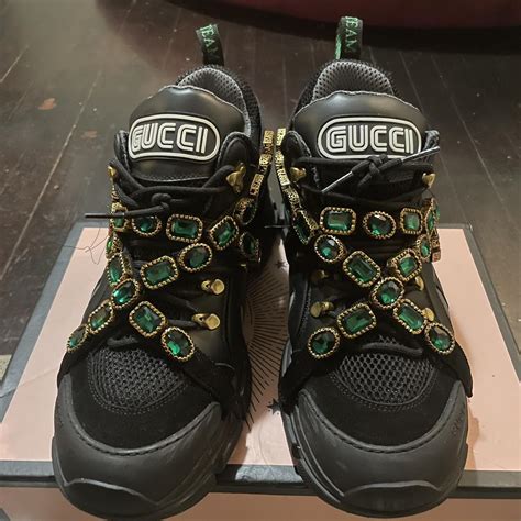 gucci flashtrek mens replica|gucci shoes gg font.